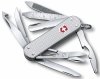 Scyzoryk Victorinox MiniChamp Alox Silver - Wielofunkcyjny multitool z nożyczkami, otwieraczem, pilniczkiem do paznokci - Do codziennego użytku - 58 mm - 0.6381.26